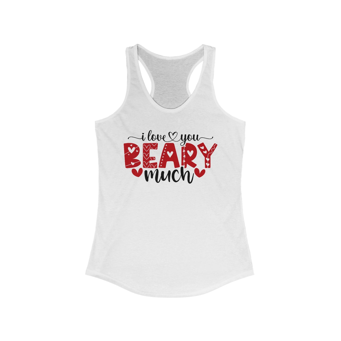 I Love You Racerback Tank For Valentine's Day Summer Top