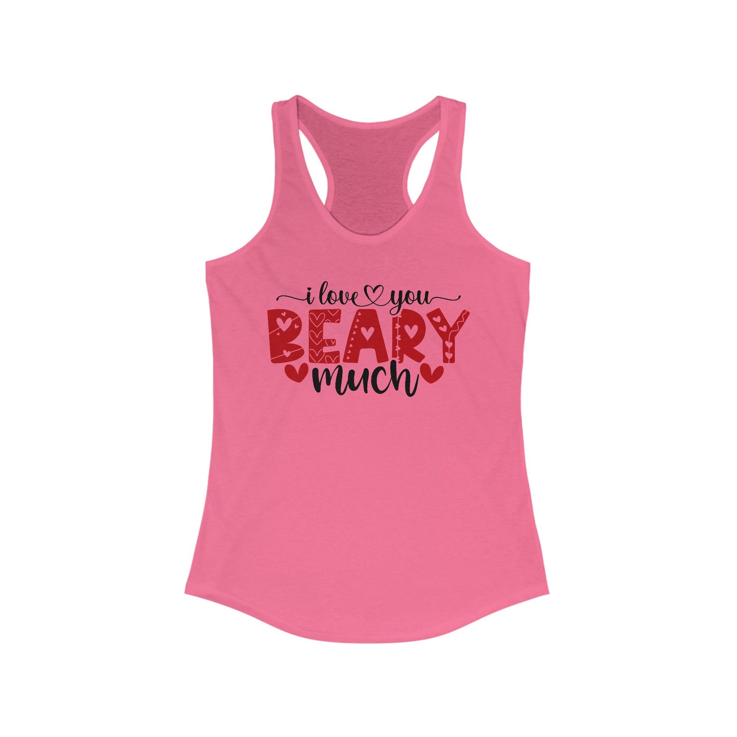 I Love You Racerback Tank For Valentine's Day Summer Top