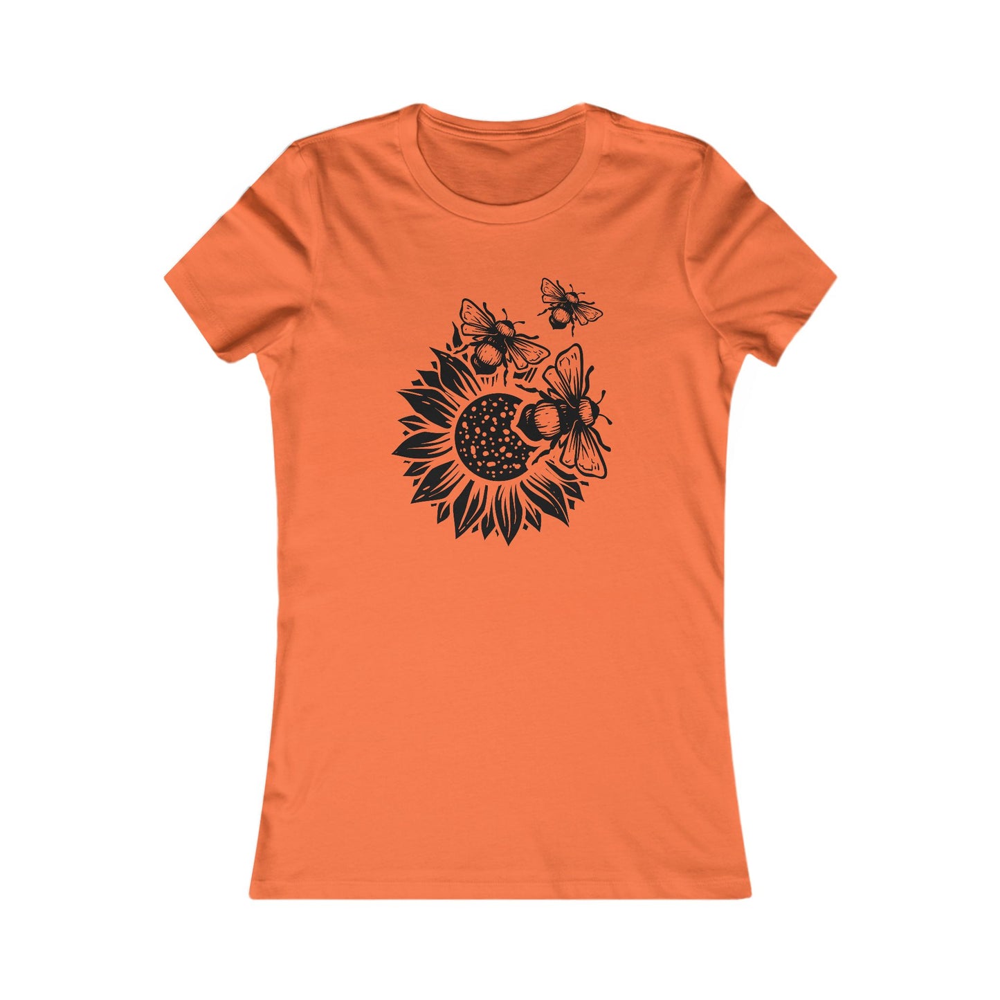 Honey Bee T-Shirt for Sunflower T Shirt For Gardening T Shirt For Summer Tee