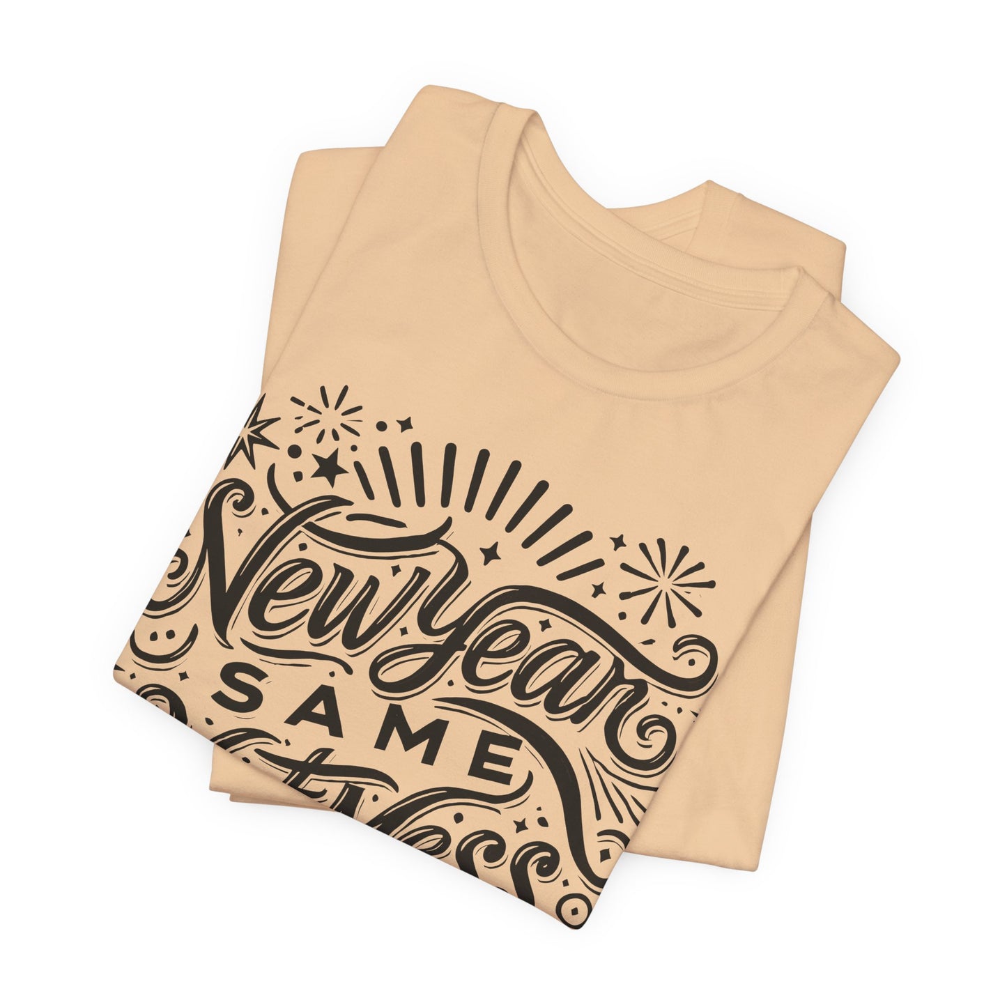 New Year Same Hot Mess Women’s Funny Graphic T-Shirt