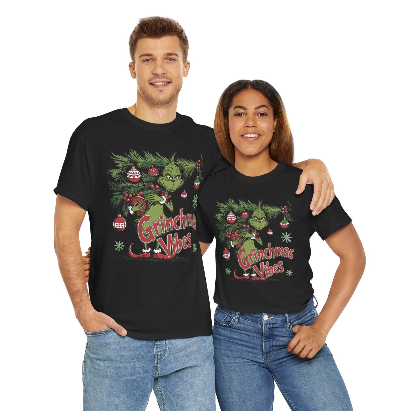 Grinchmas Vibes Tree T-Shirt
