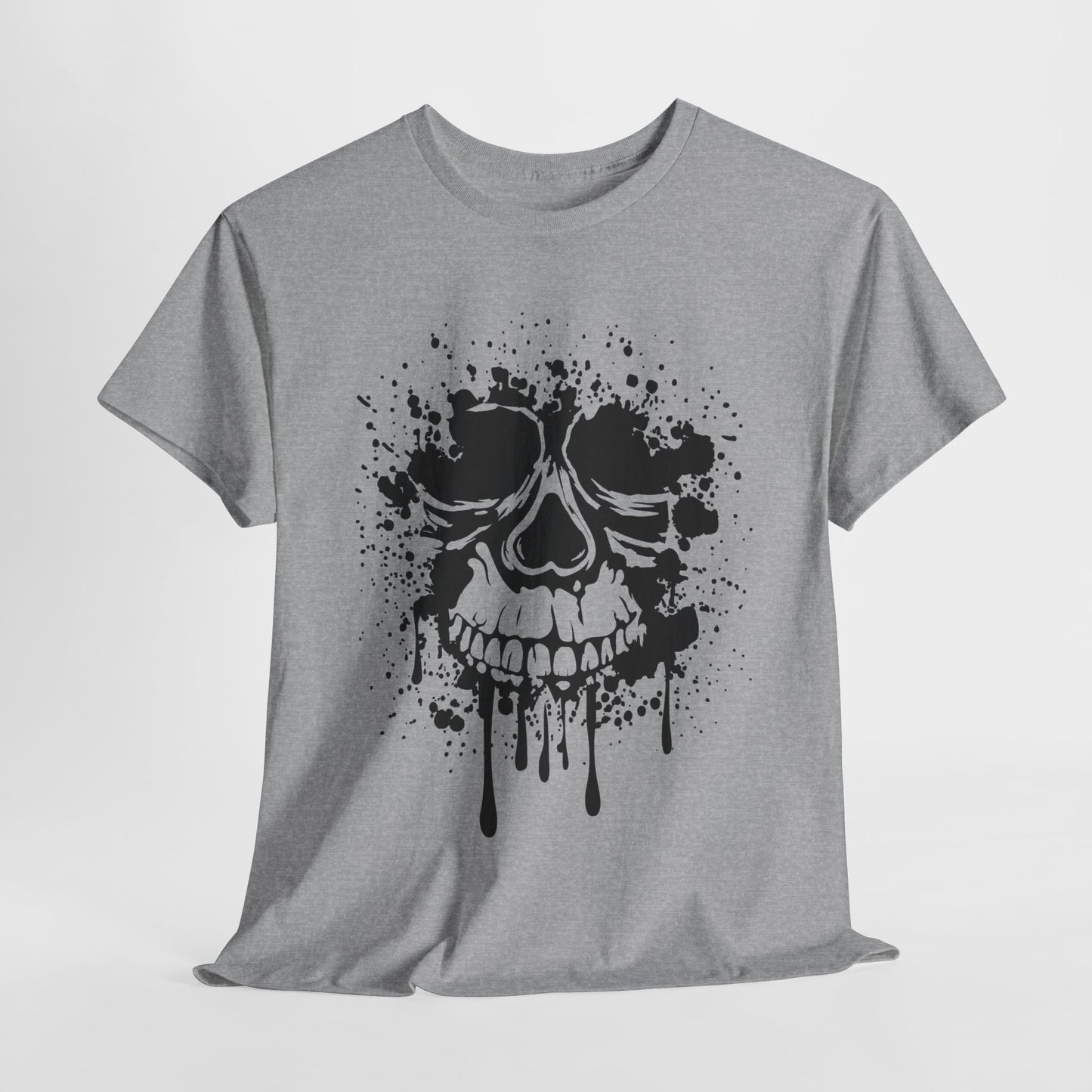 Skull Tattoo T-Shirt For Scary Costume T Shirt For Halloween TShirt For Graphic Tee