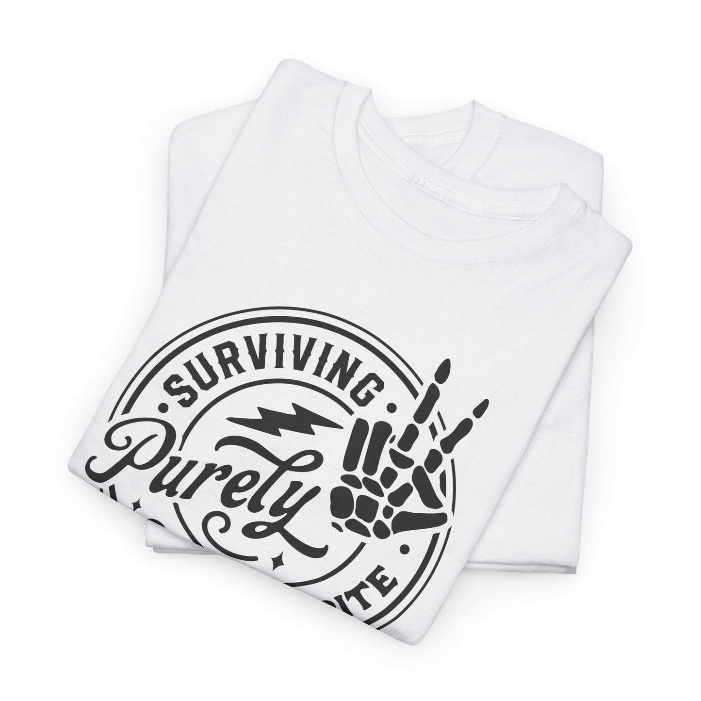 Survival T-Shirt For Spite T Shirt For Snarky Skeleton TShirt