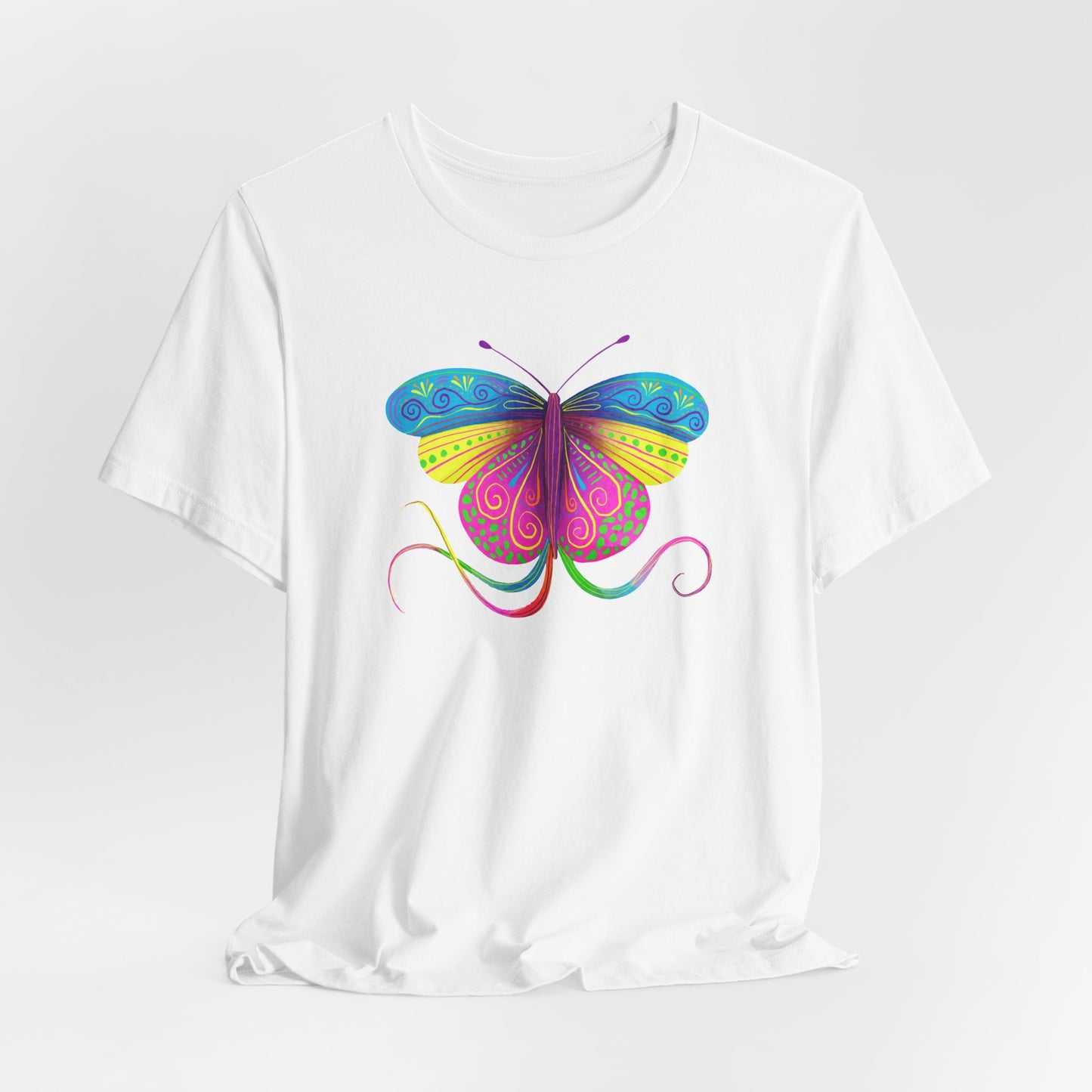 Butterfly T-Shirt For Mexican Folk Art T Shirt For Cinco de Mayo Watercolor TShirt