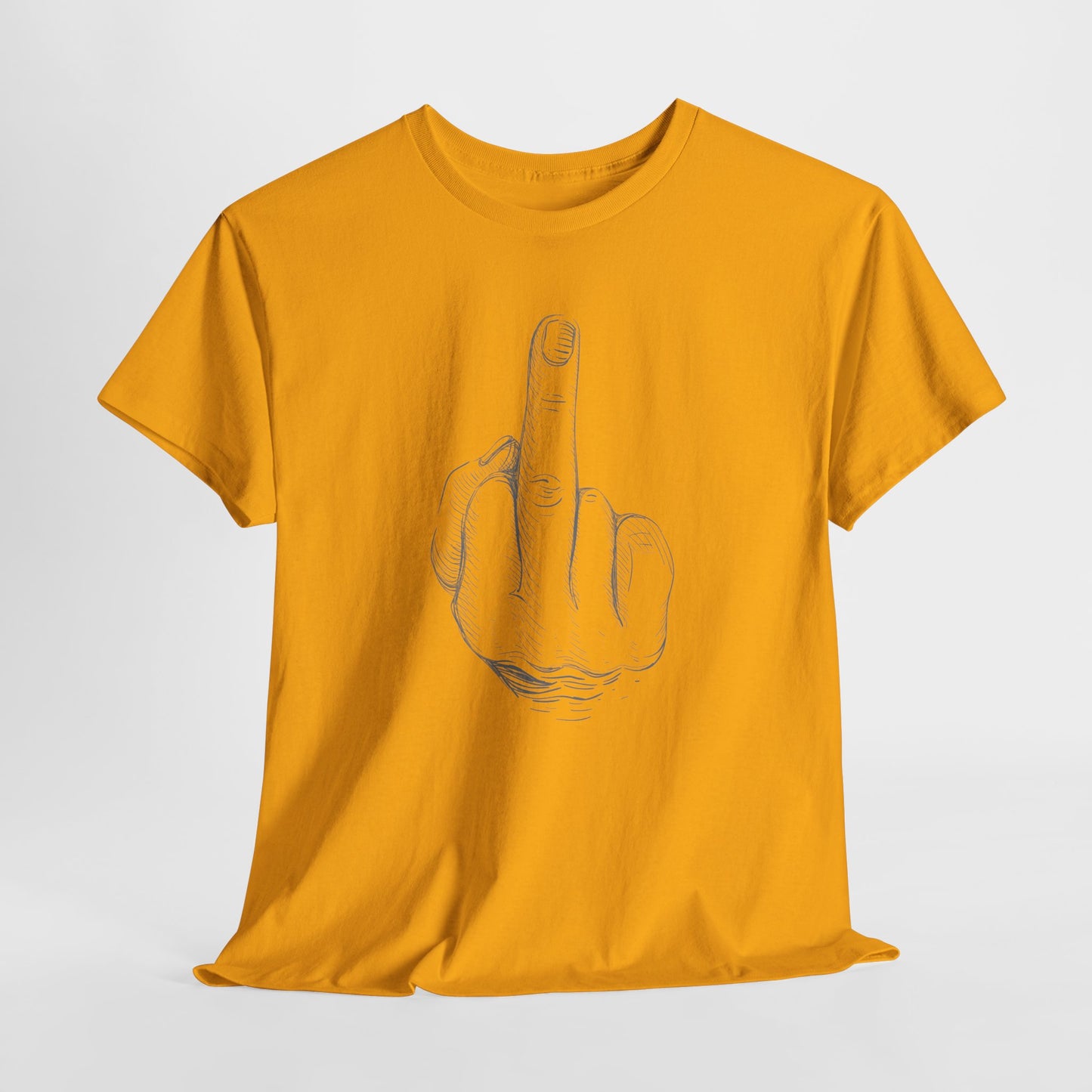 Middle Finger T-Shirt Fuck You TShirt For Sarcastic Attitude T Shirt For Conservative Shirt For MAGA T-Shirt For Conservative TShirt