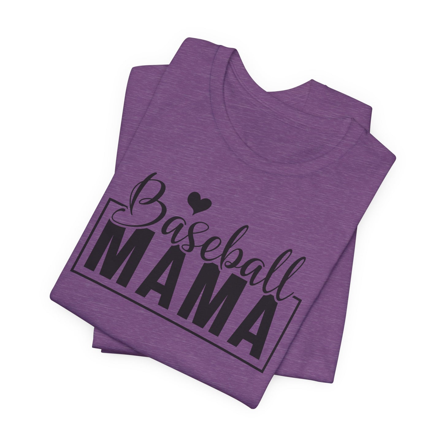 Baseball Mama T-Shirt For Sports Fan T Shirt For Proud Parent TShirt