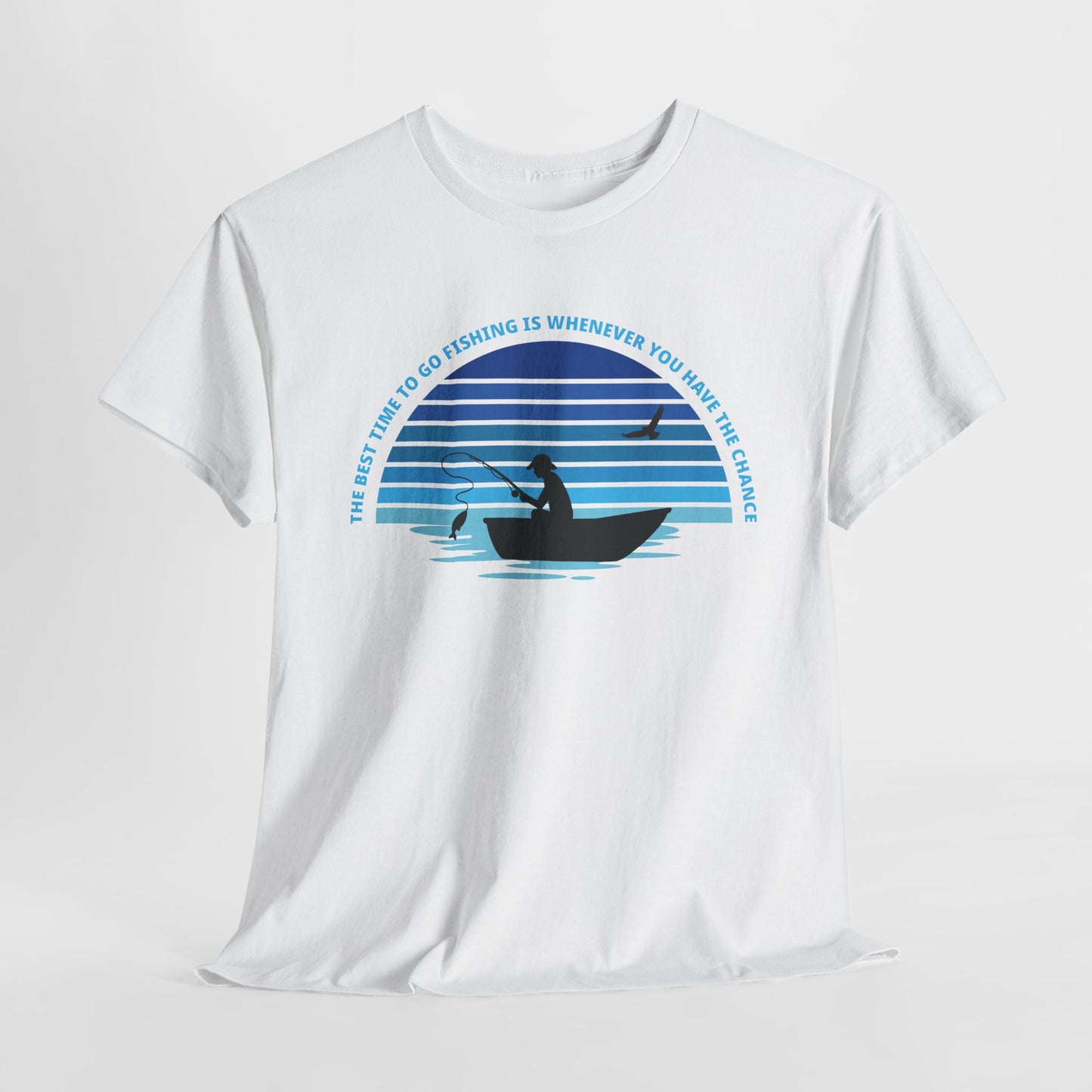 Best Time To Go Fishing T-Shirt For Lake Time T Shirt For Angler TShirt