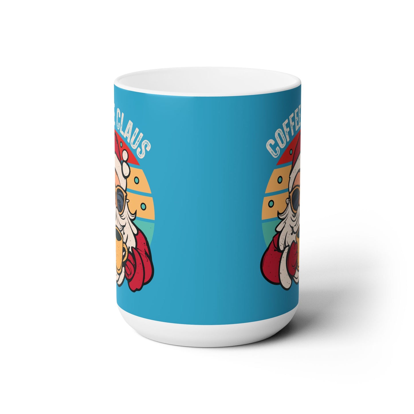 Coffee Santa Claus Mug Hot Cocoa Tea Cup