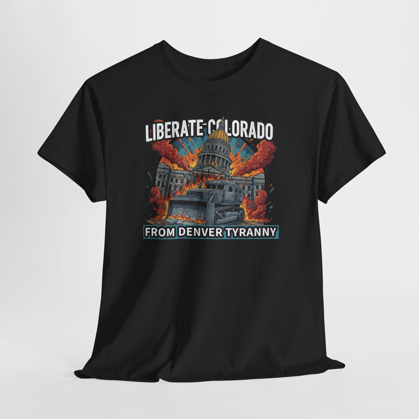 Killdozer Liberate Colorado T-Shirt