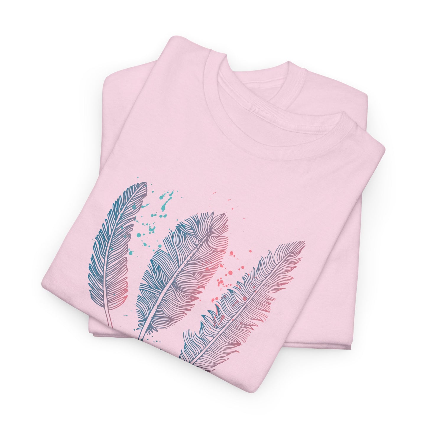 Angel T-Shirt For Sentimental TShirt For Thoughtful Shirt For Spiritual T-Shirt For Woman Shirt With Feathers Tee