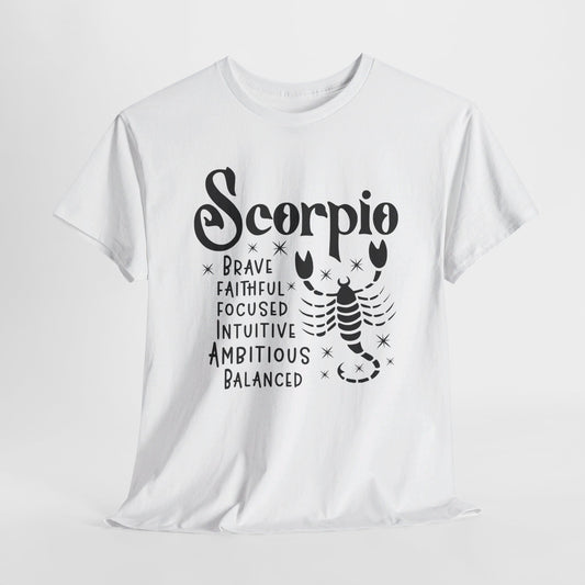 Scorpio T-Shirt For Astrological T Shirt For Zodiac Birthday TShirt