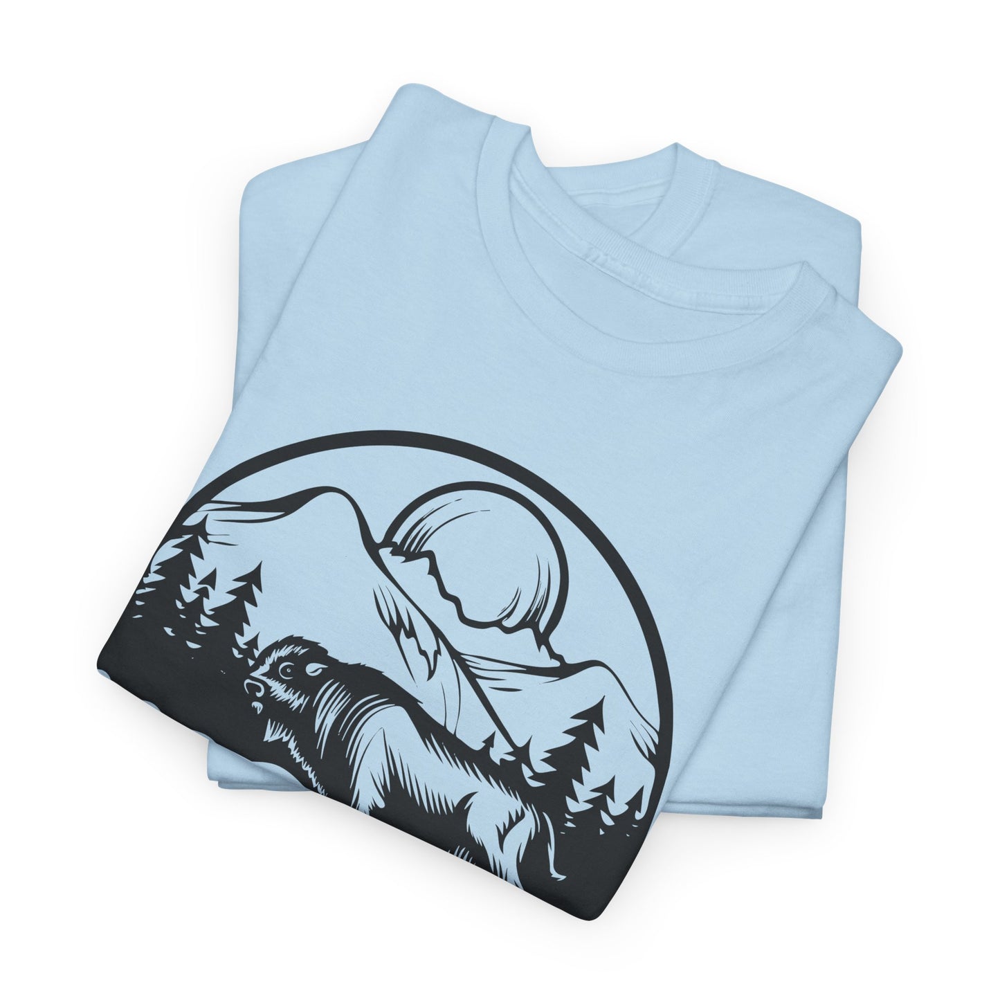 Buffalo T-Shirt For Mountains T Shirt For Wilderness TShirt