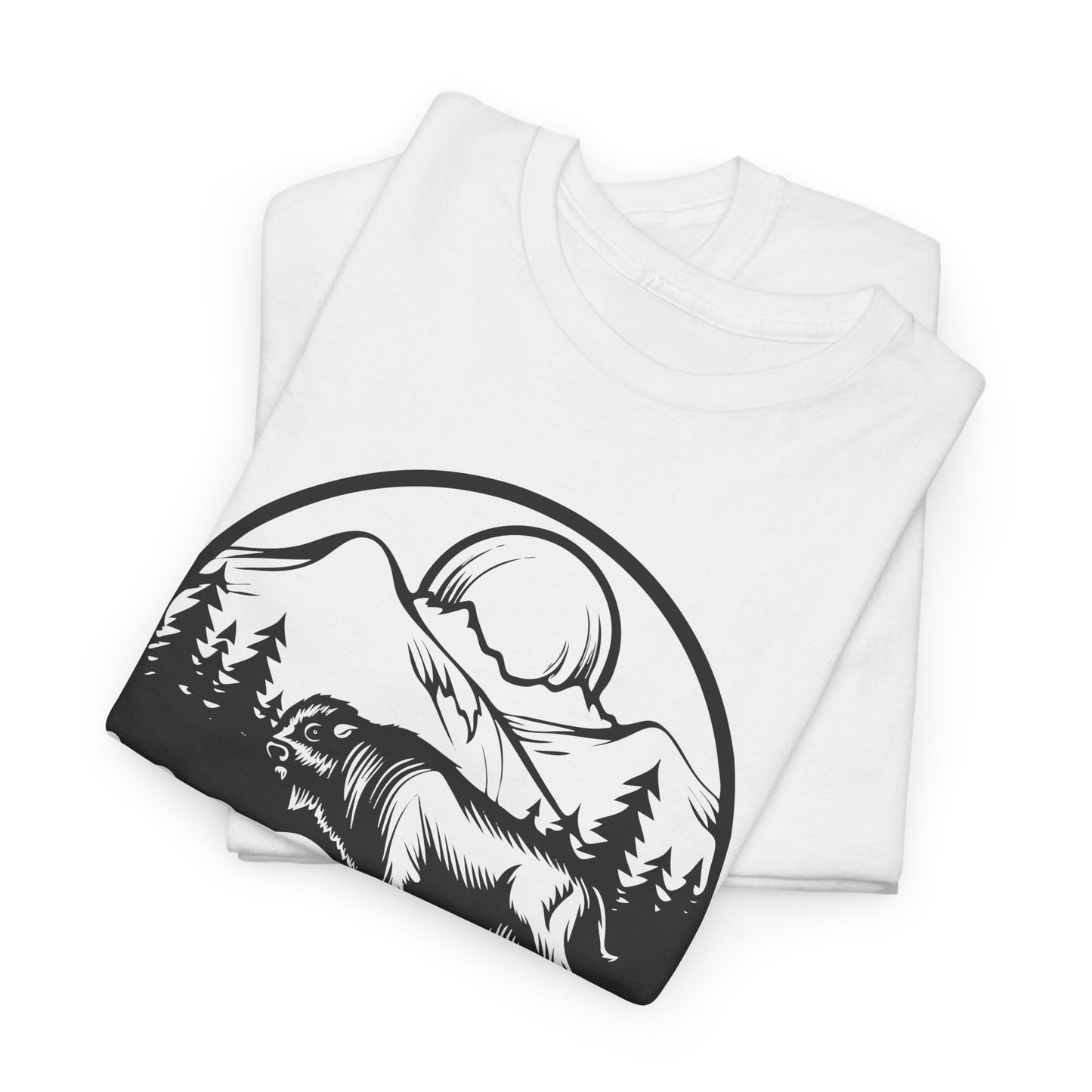 Buffalo T-Shirt For Mountains T Shirt For Wilderness TShirt