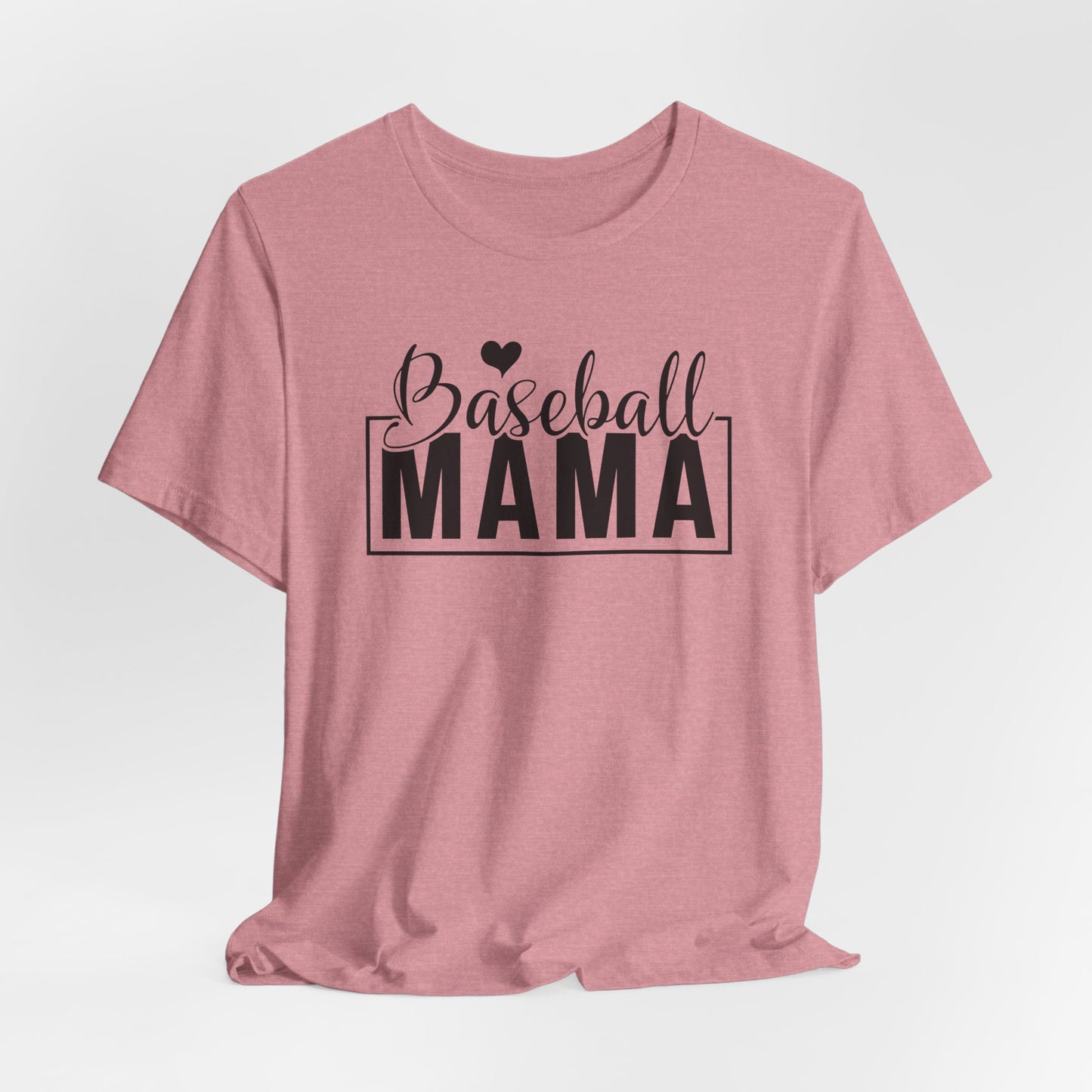 Baseball Mama T-Shirt For Sports Fan T Shirt For Proud Parent TShirt