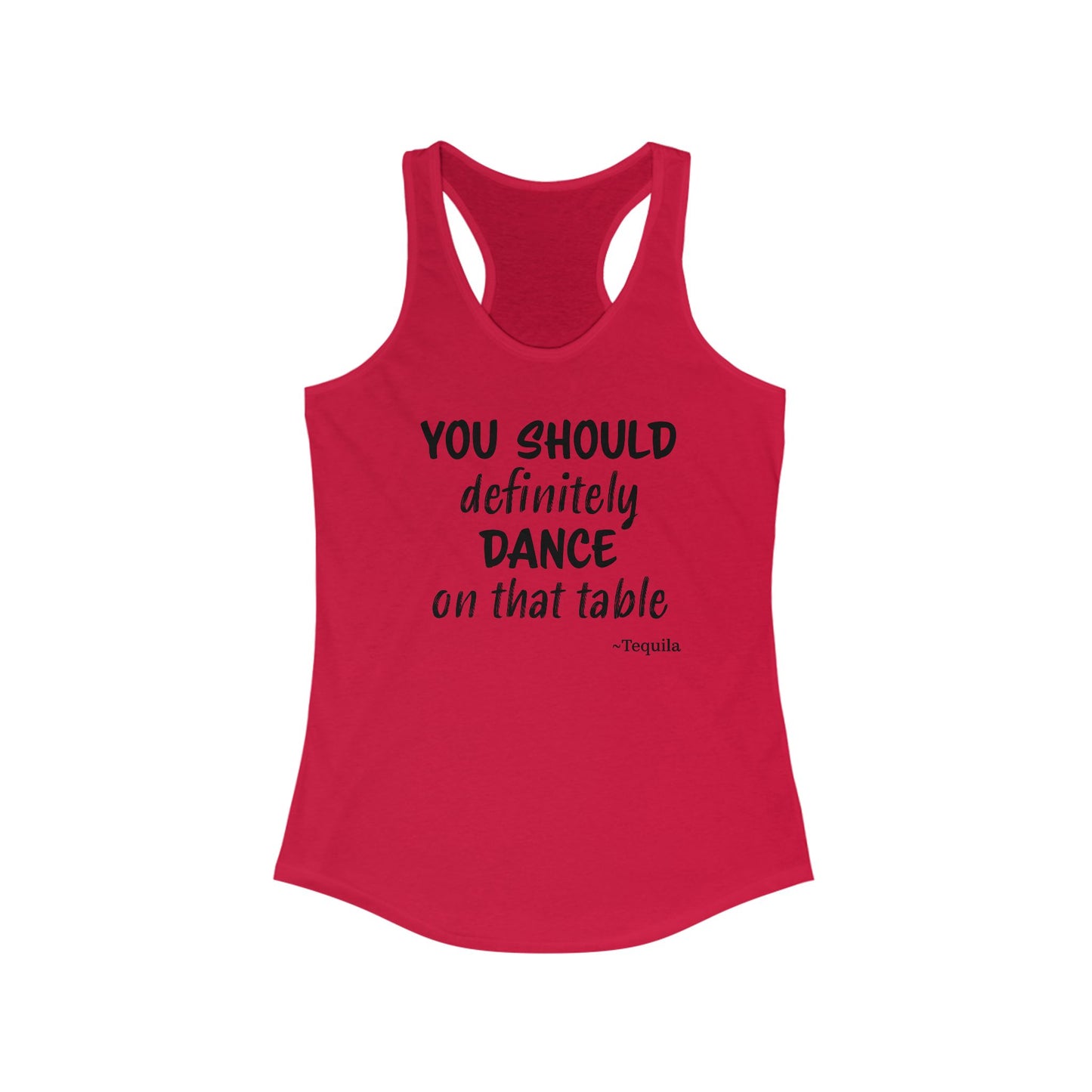 Tequila Dancing On Tables Tank Top For Party Time Tank Top For Girls Trip Shirt For Drinking