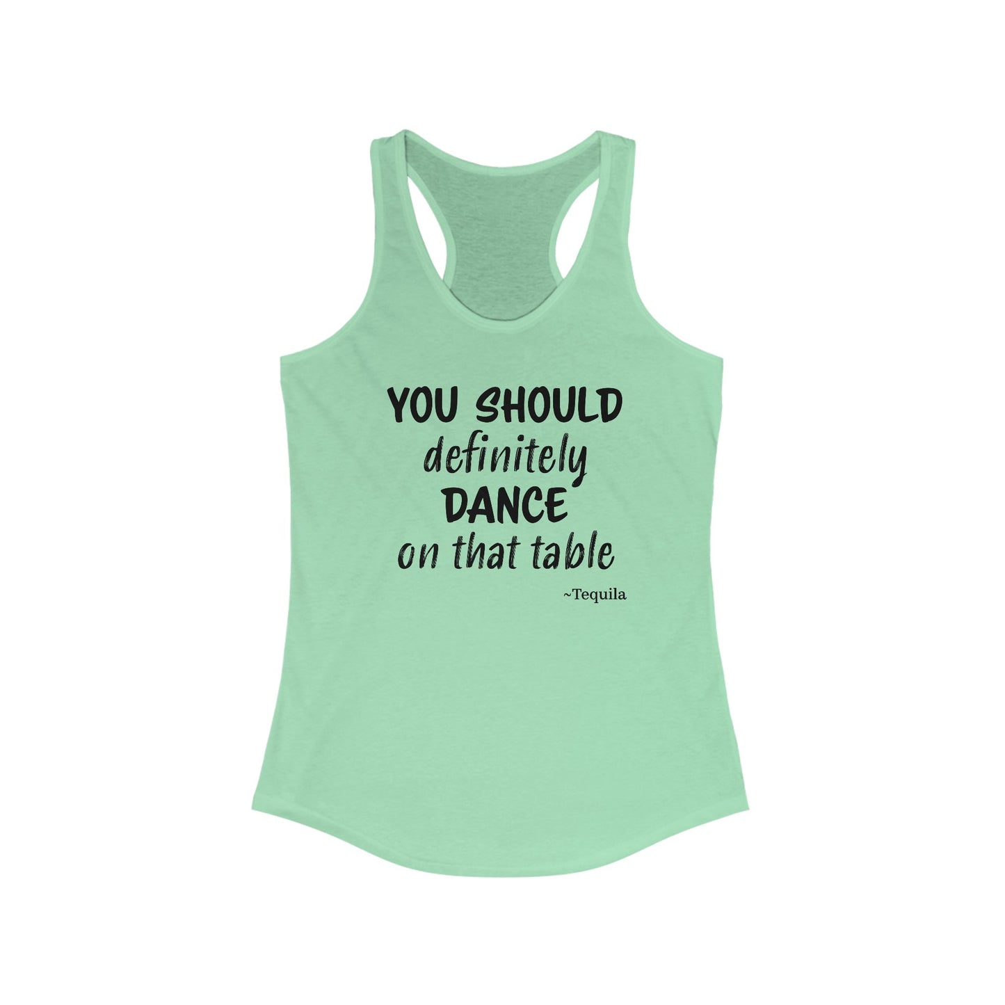 Tequila Dancing On Tables Tank Top For Party Time Tank Top For Girls Trip Shirt For Drinking