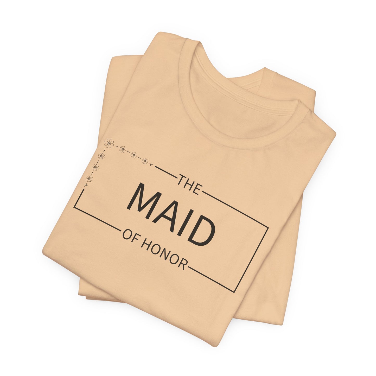 Maid Of Honor T-Shirt For Wedding Party TShirt For Bachelorette T Shirt