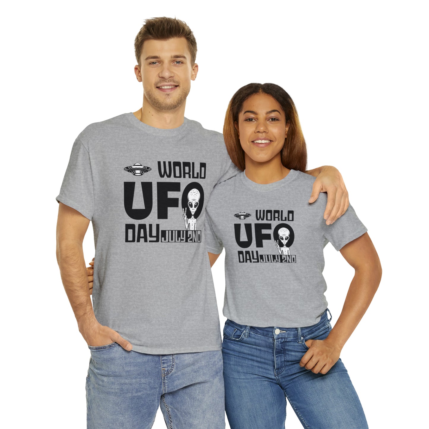 UFO T-Shirt For World UFO Day T Shirt For Alien T Shirt For Funny Extraterrestrial Shirt