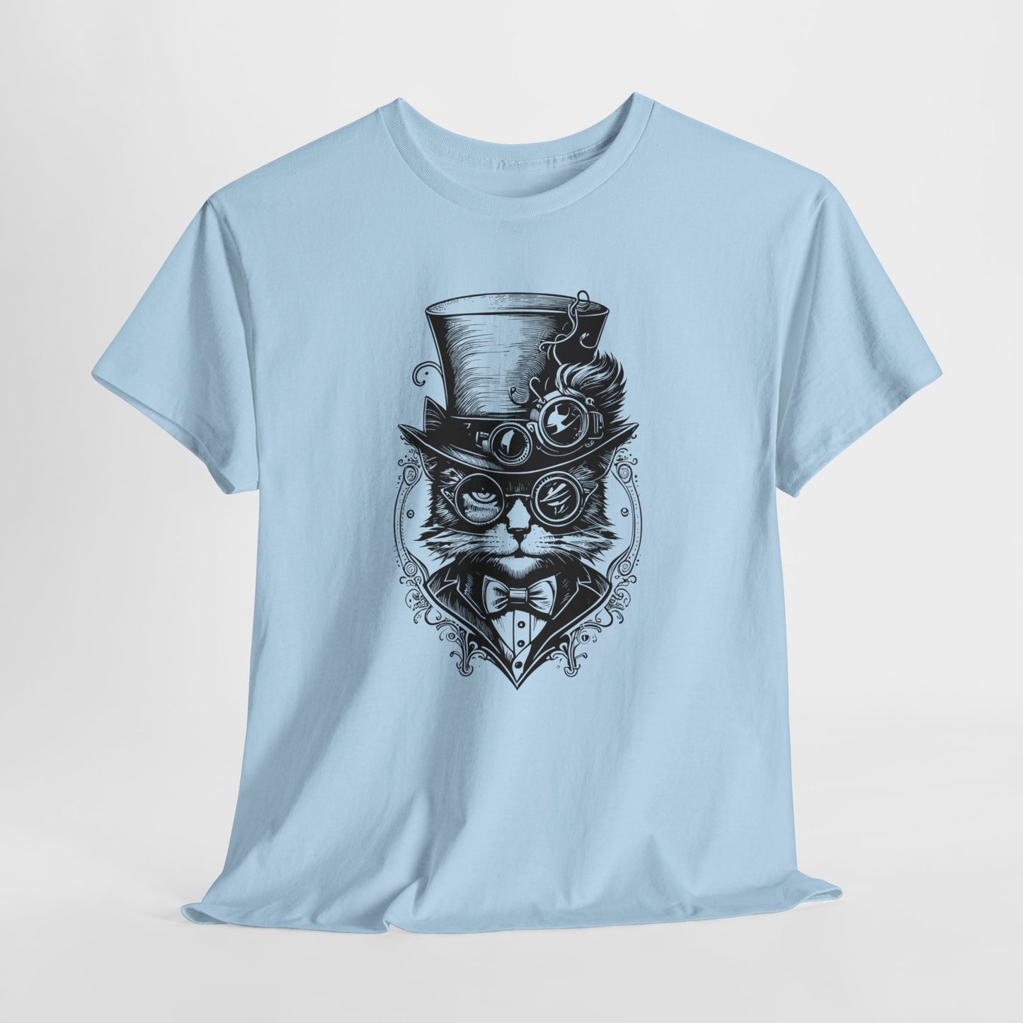 Steampunk T-Shirt For Tom Cat Shirt For Retro TShirt For Victorian T Shirt For Wild West T Shirt For Science Fiction Gift