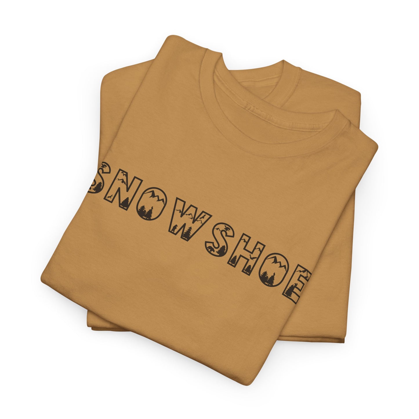 Snowshoe T-Shirt For Outdoor Adventure T Shirt For Mountain Sports TShirt