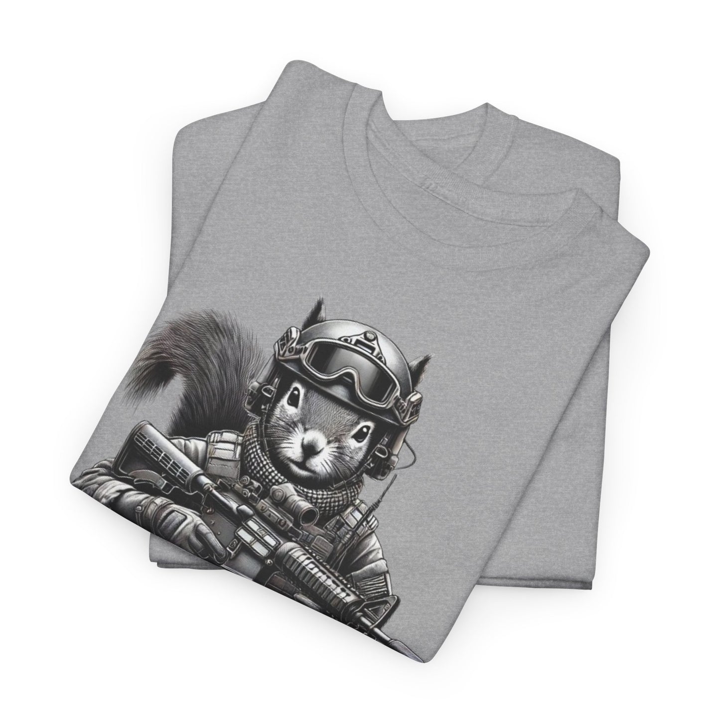 Funny Squirrel Guard Your Nuts T-Shirt Tactical 2A Graphic Tee