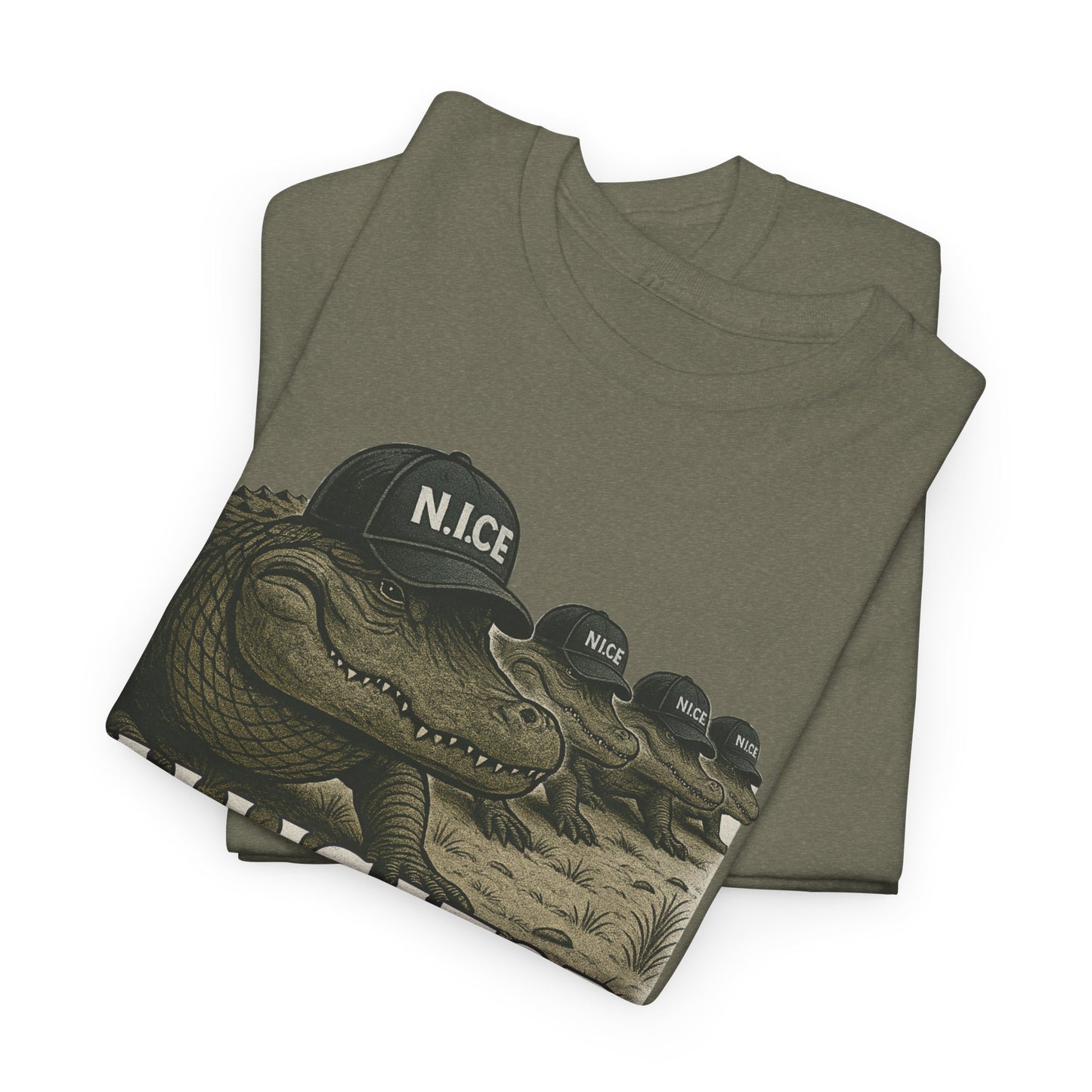 Alligator Alcatraz Crocodilian Enforcement T-Shirt