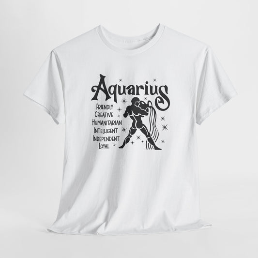 Aquarius T-Shirt For Astrological T Shirt For Zodiac Birthday TShirt