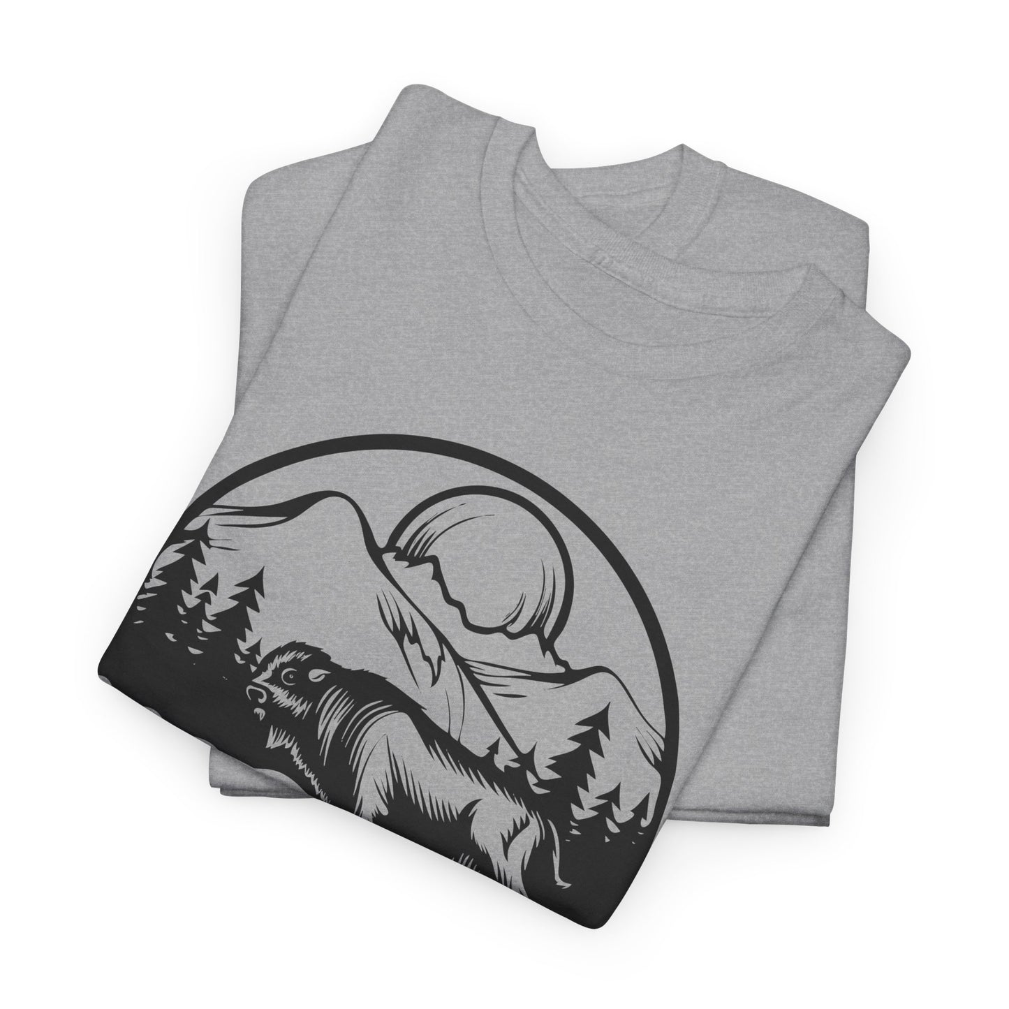 Buffalo T-Shirt For Mountains T Shirt For Wilderness TShirt