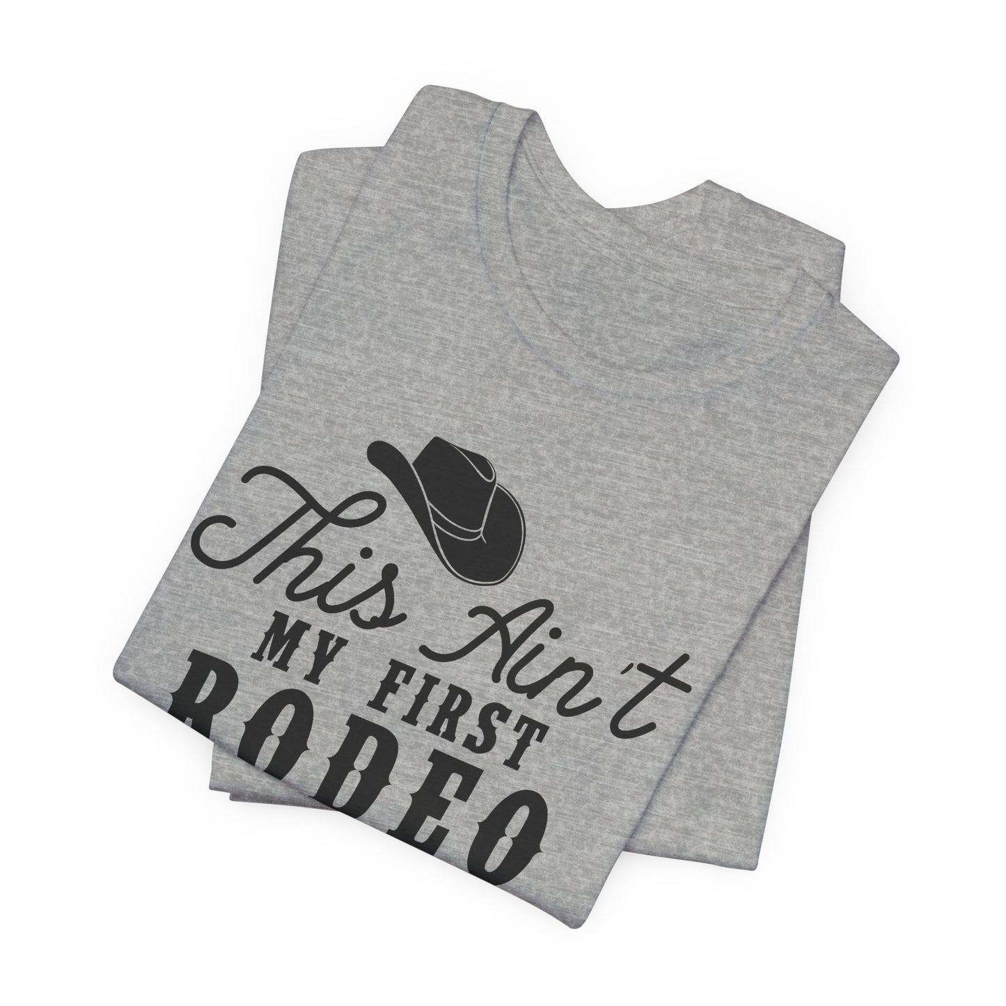 First Rodeo T-Shirt For Stock Show T Shirt For Cowgirl TShirt