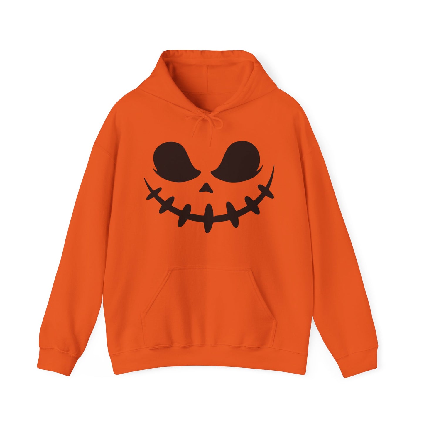 Halloween Hoodie for Scary Pumpkin Face Sweatshirt For Trick Or Treat Costume