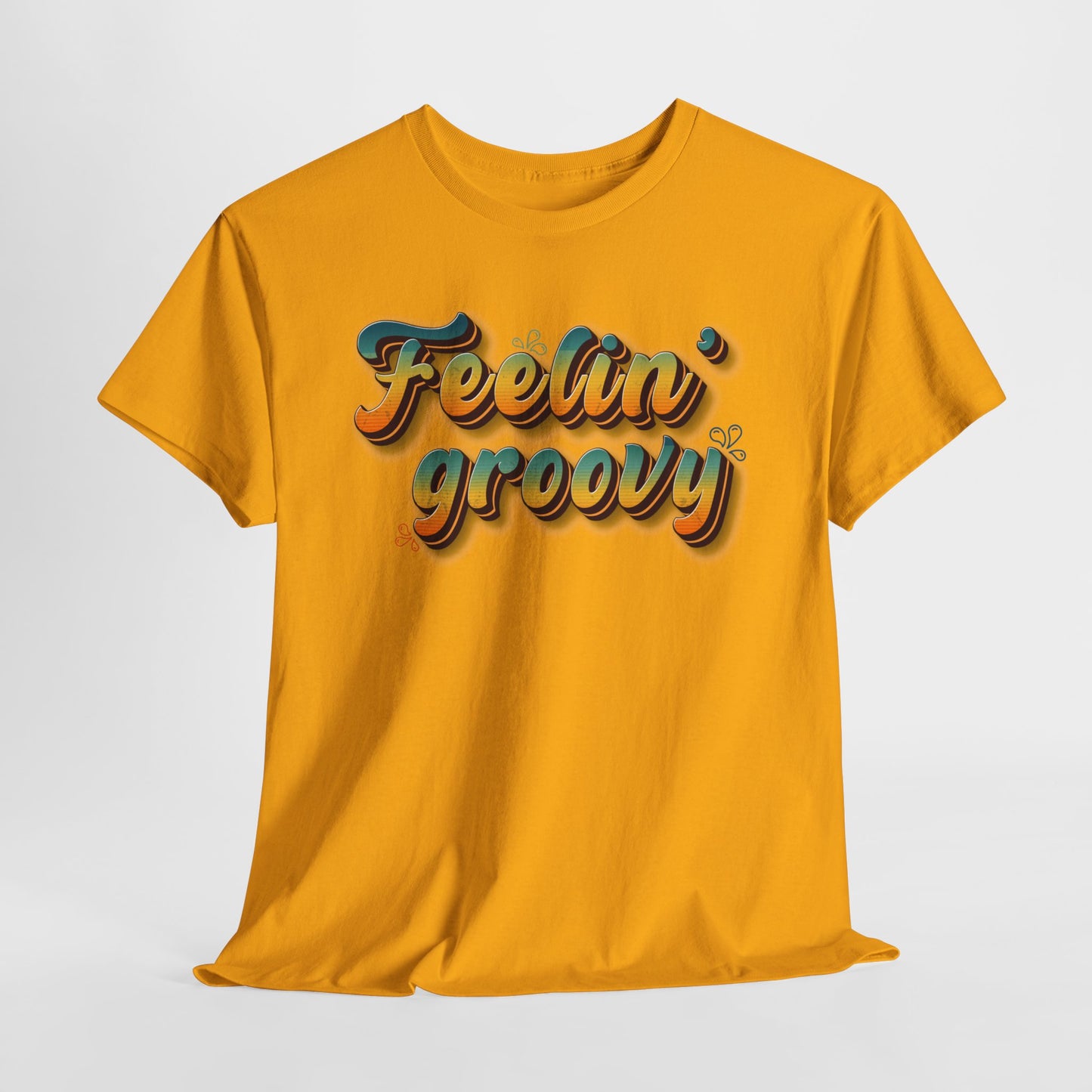 Groovy T-Shirt For Feeling Groovy Shirt For Seventies TShirt Retro 70's Vibe T Shirt For Retro Gift For Seventies Party Shirt Groovy Gift