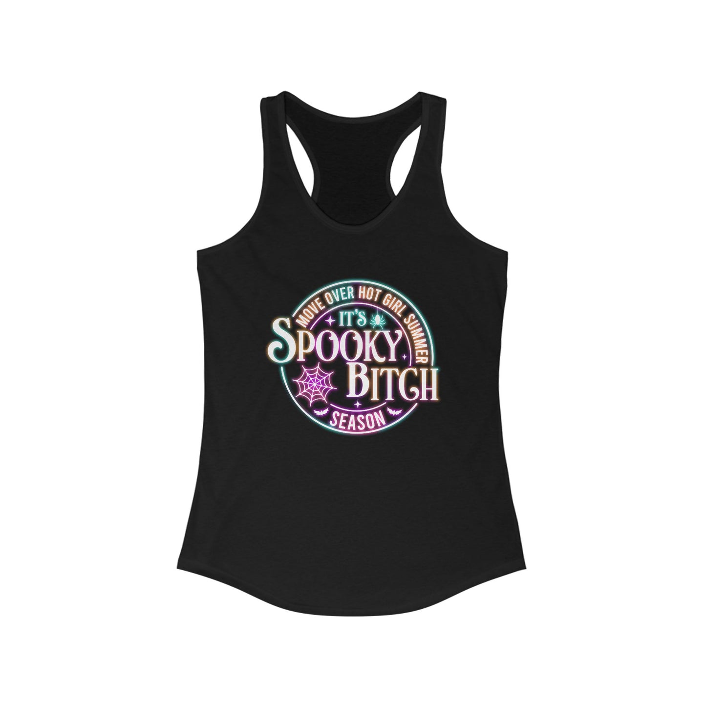 Spooky Bitch Season Tank Top - Funny Halloween Tank