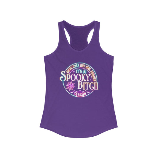 Spooky Bitch Season Tank Top - Funny Halloween Tank