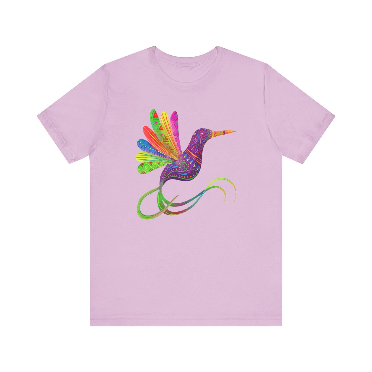 Hummingbird T-Shirt For Mexico Art T Shirt For Watercolor Bird Print TShirt For Cinco de Mayo
