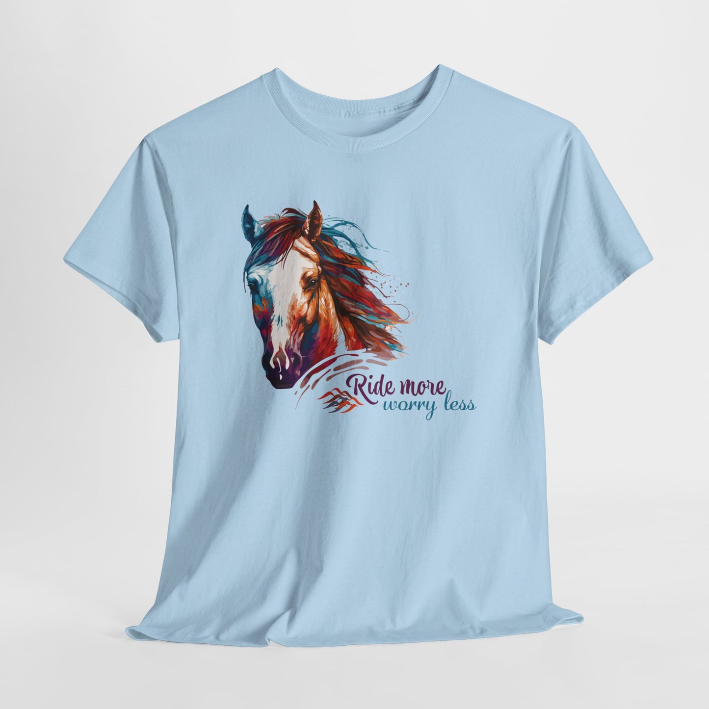 Horse T-Shirt For Horseback Rider T Shirt For Country TShirt For Western Shirt For Equine Tee For Motivational Gift