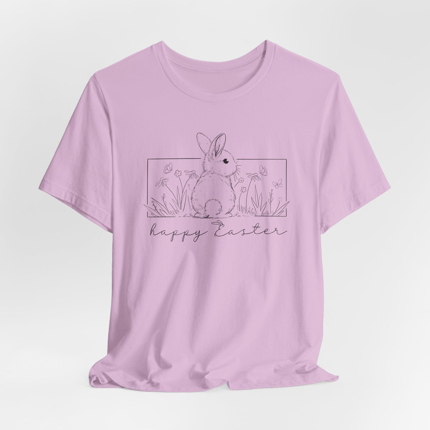 Happy Easter Bunny T-Shirt - Cute Spring Graphic Tee