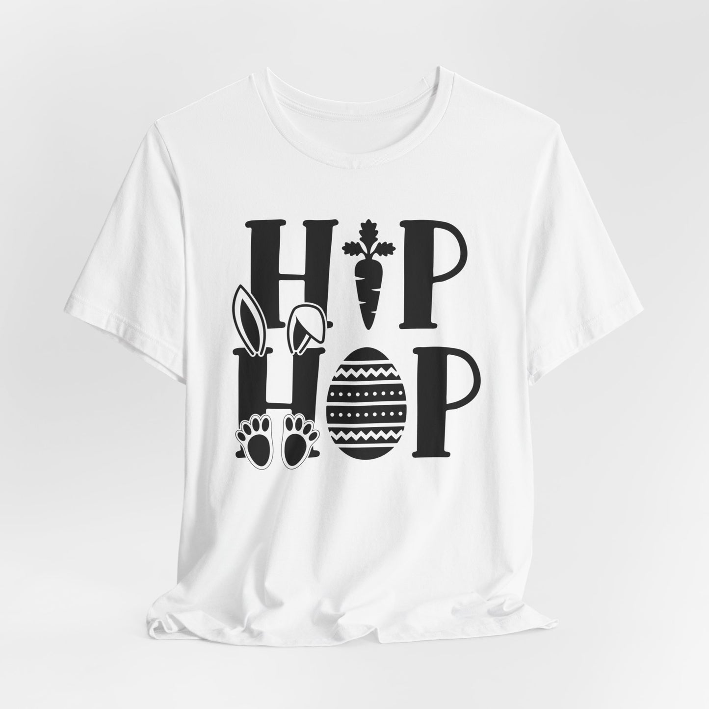 Hip Hop T-Shirt For Funny Easter T Shirt For Cute Bunny T Shirt