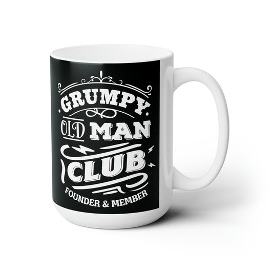 Grumpy Old Man Mug For Coffee Lovers Cup For Father's Day Gift For Dad