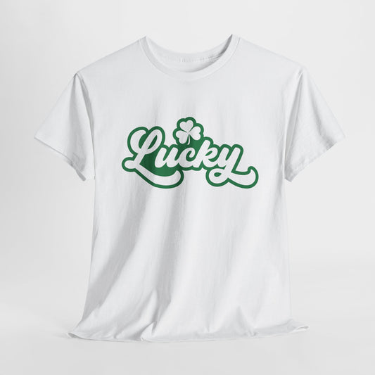 Lucky T-Shirt For St.Patrick's Day T Shirt For For St. Paddy's Shamrock TShirt