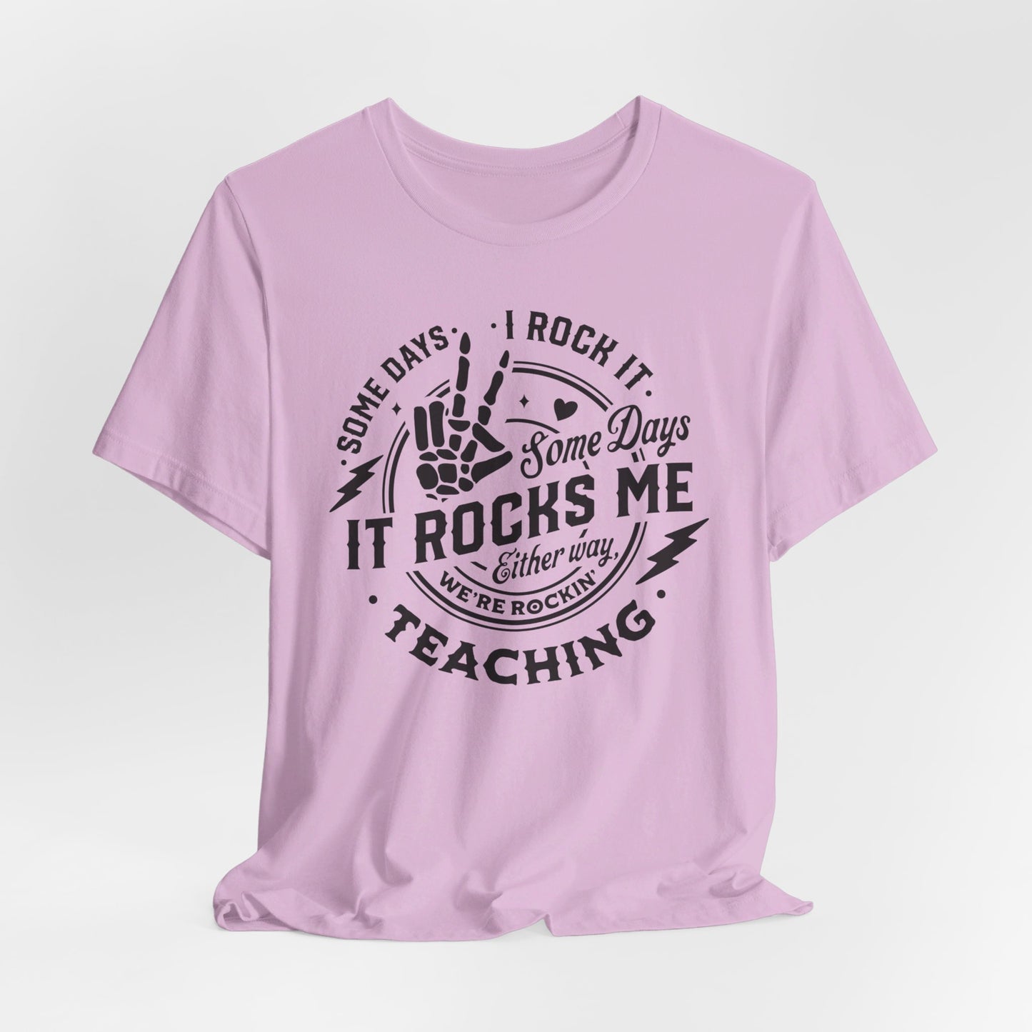 Teacher T-Shirt For Rockin' Education T Shirt For School TShirt