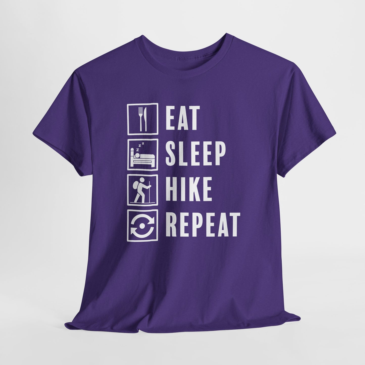 Hike Repeat T-Shirt For Trekking T Shirt For Walking TShirt