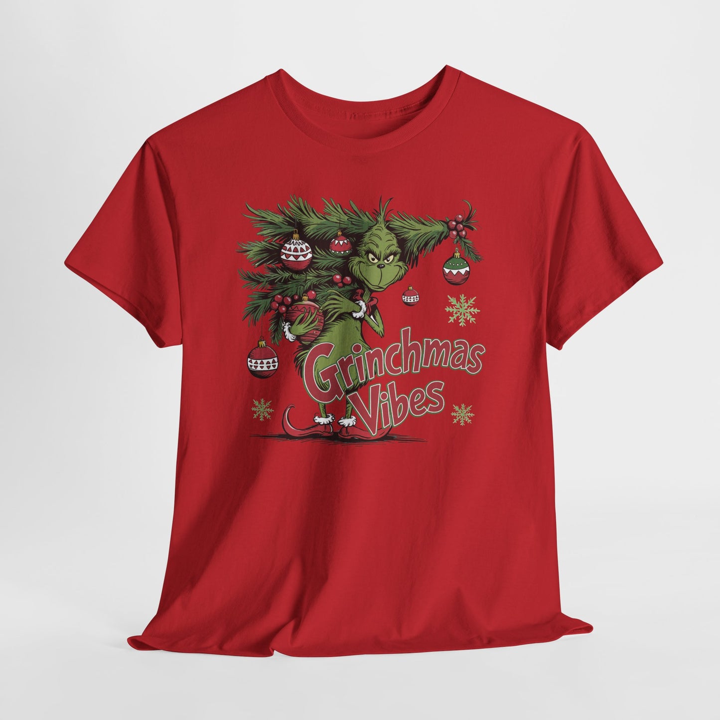 Grinchmas Vibes Tree T-Shirt