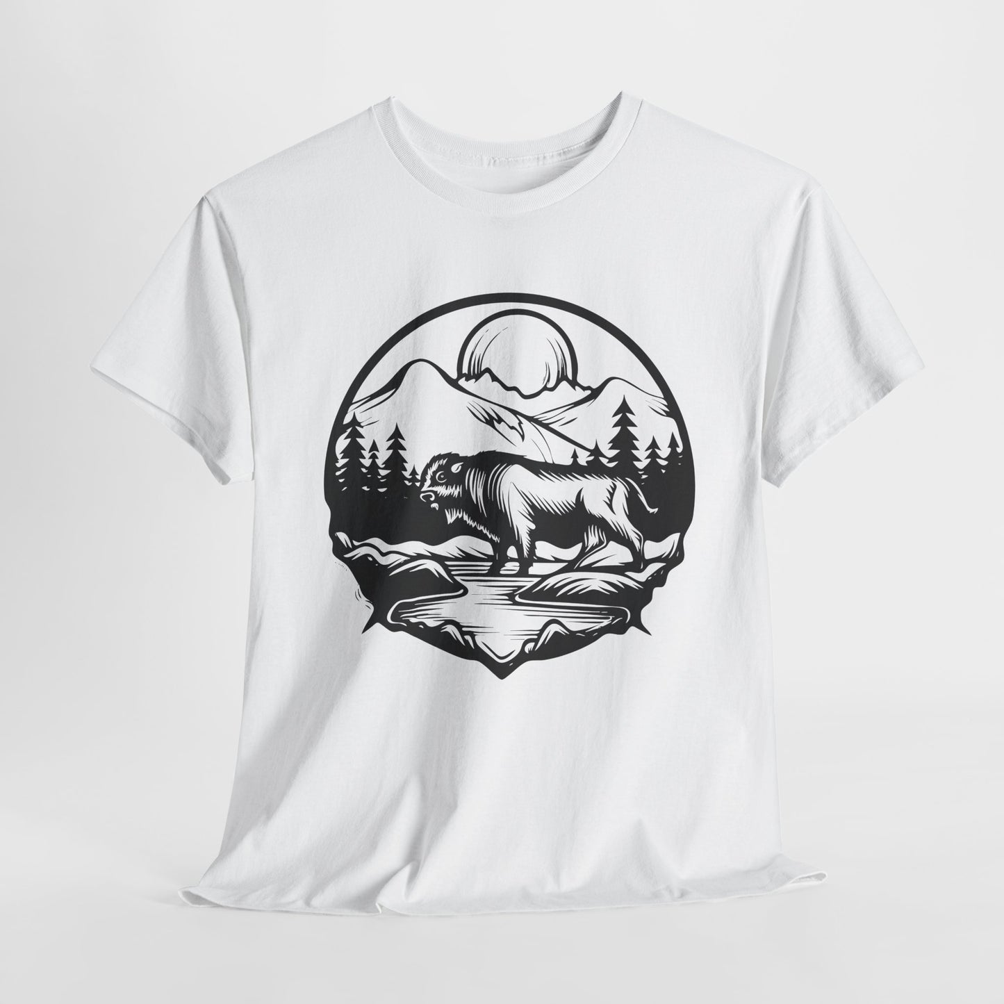 Buffalo T-Shirt For Mountains T Shirt For Wilderness TShirt