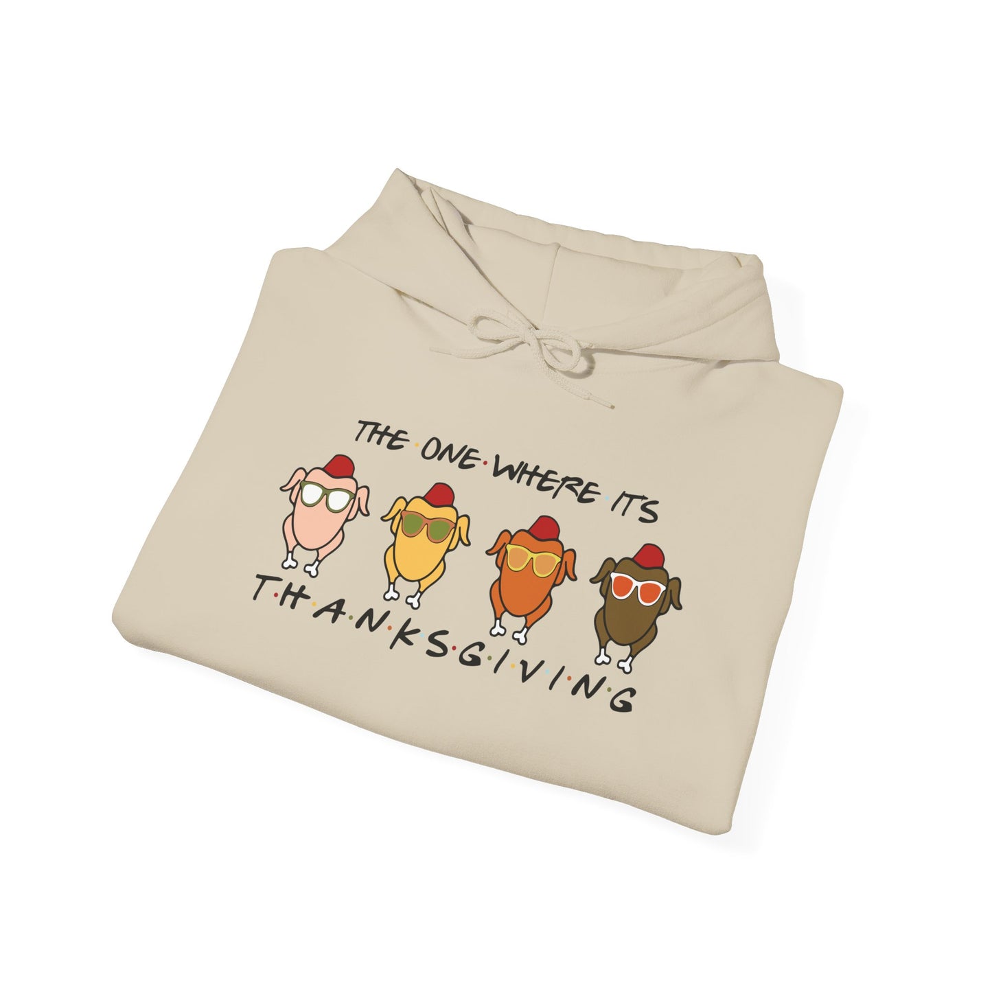 Thanksgiving Hooded Sweatshirt For Funny Turkey Day Hoodie For Friend Gift