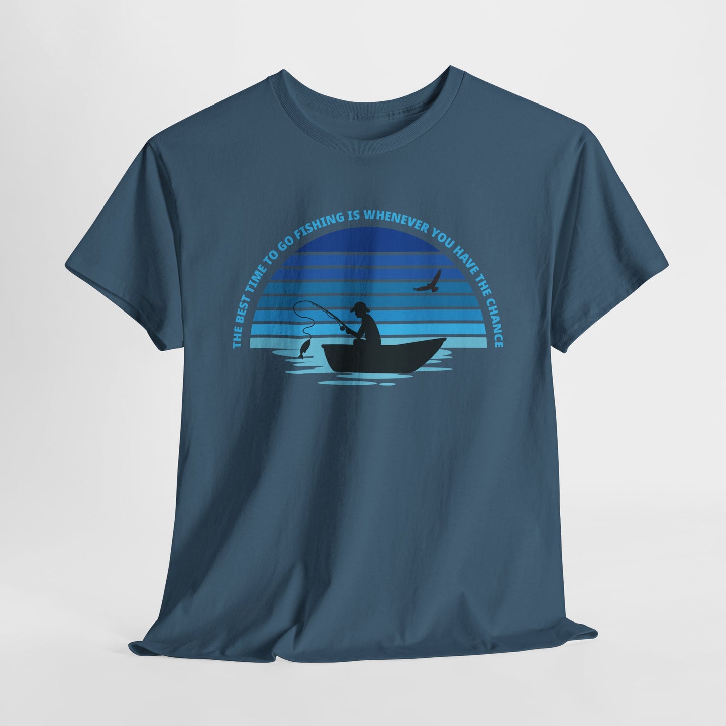 Best Time To Go Fishing T-Shirt For Lake Time T Shirt For Angler TShirt