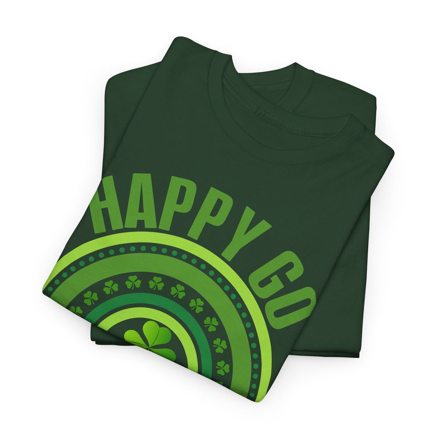 Happy Go Lucky T-Shirt For St Patrick's Day TShirt For Irish Holiday T Shirt