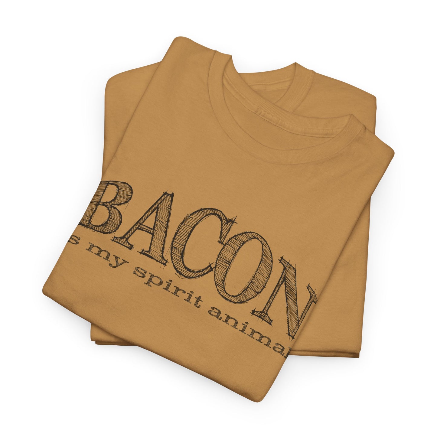 Bacon Is My Spirit Animal T-Shirt For Foodie T Shirt For Pork Enthusiast TShirt