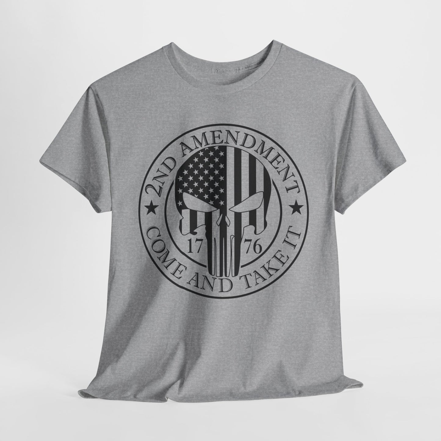 2nd Amendment T-Shirt For Come And Take It TShirt For 1776 Punisher Flag T Shirt