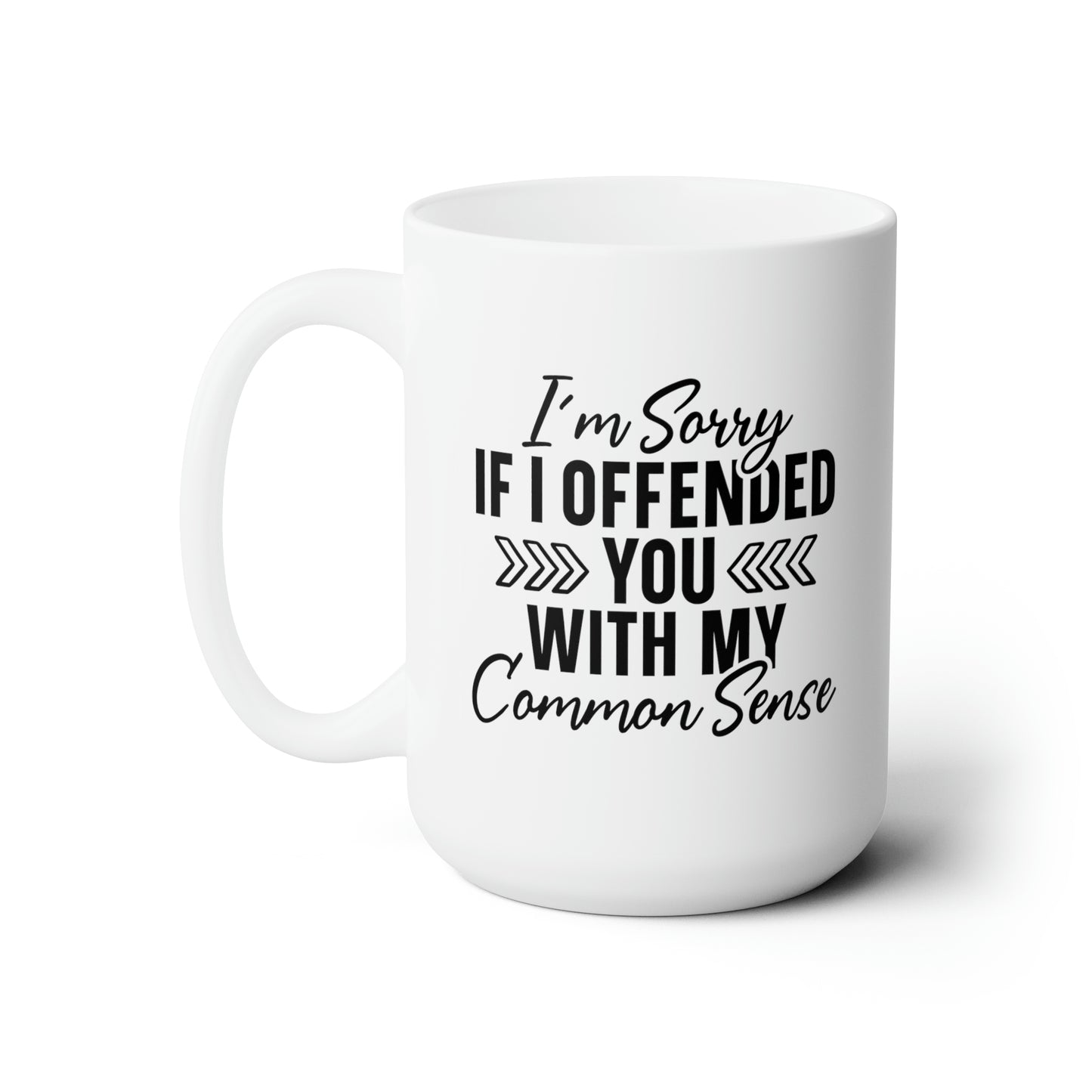 Common Sense Ceramic Mug For Funny Coffee Lovers Mug For Sorry Tea Cup Gift