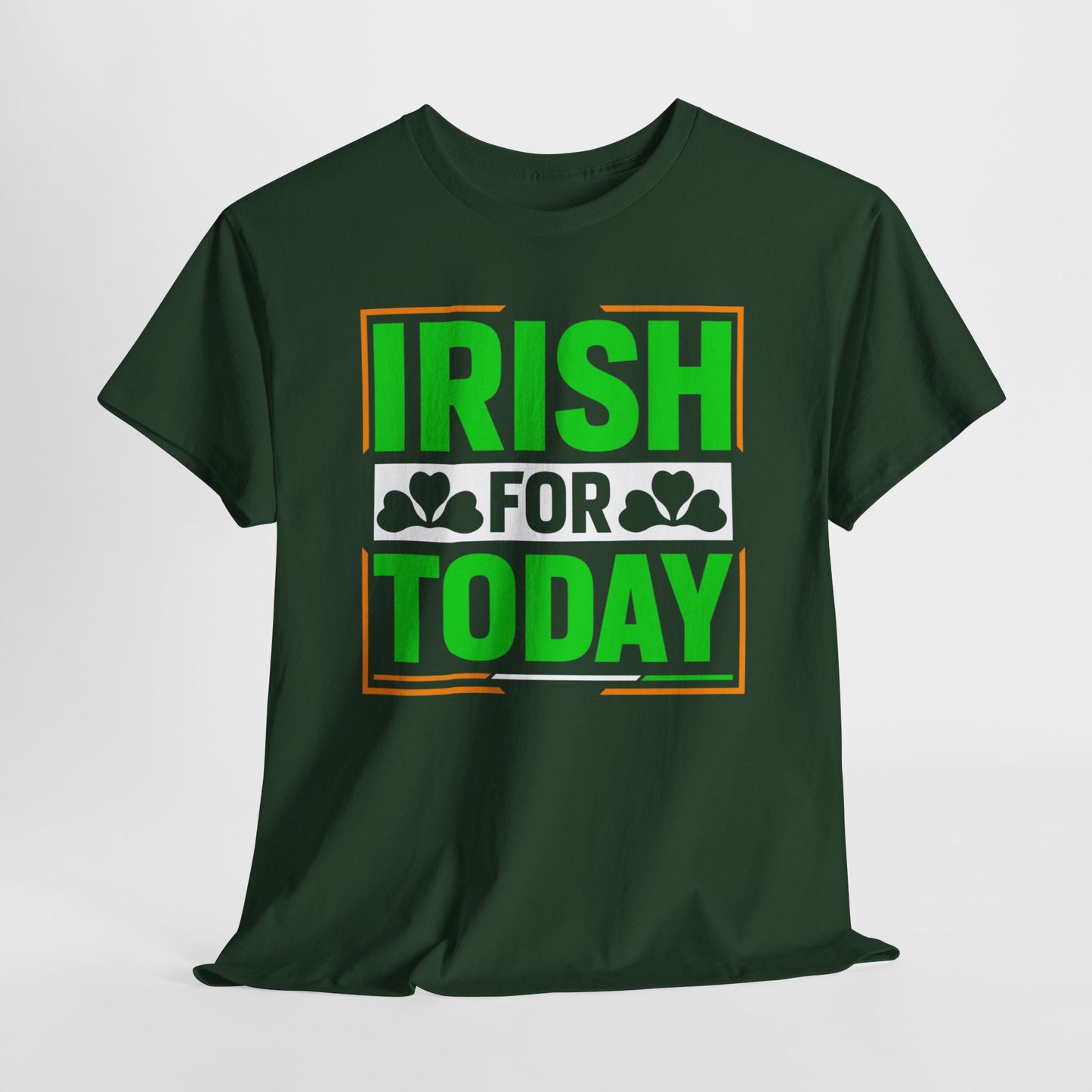 Irish For Today T-Shirt For St Patricks Day T Shirt For St Paddy's Day TShirt